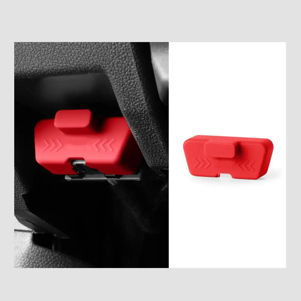 Крышка порта OBD Замок крышки OBD Водонепроницаемый замок крышки автомобиля Силиконовый водонепроницаемый рукав Защитная пленка для порта Противоугонная F5B8