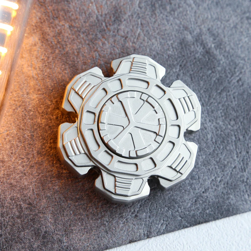 EDC Open the armor Stainless Steel Finger Spinner Stress Relief Toy Office Stress Relief Toys Fidget Toys  For Adult Gift