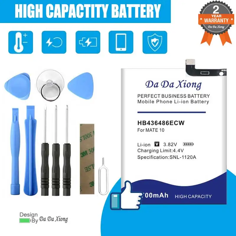 HB436486ECW 6700mAh Battery for Huawei Mate 20 10 10Pro  P20 Pro ALP L09 ALP-L09 L29 BLA-L09 Honor View 20 V20 PCT-L29 PCT L29