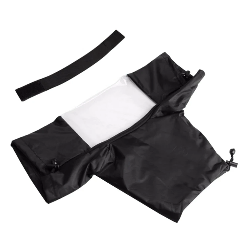 

Professional Soft Camera Rain Cover Dust Proof Covers Camera Accessories with Double Adjustable Sleeves Double Zipper