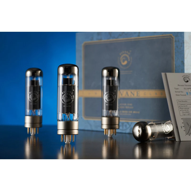 PSVANE 1:1 Re-อลูมิเนียมแกะสลักบล็อก EL34PH สูญญากาศหลอดสำหรับหลอดเครื่องขยายเสียง Hifi เครื่องขยายเสียง Precision การจับคู่จัดส่งฟรี