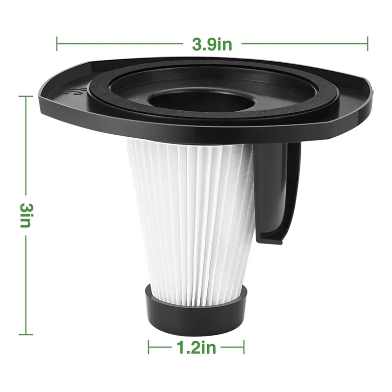 KEOL-4Pcs Filters For MOOSOO LT450 Vacuum Household Appliances Vacuum Cleaner Accessories