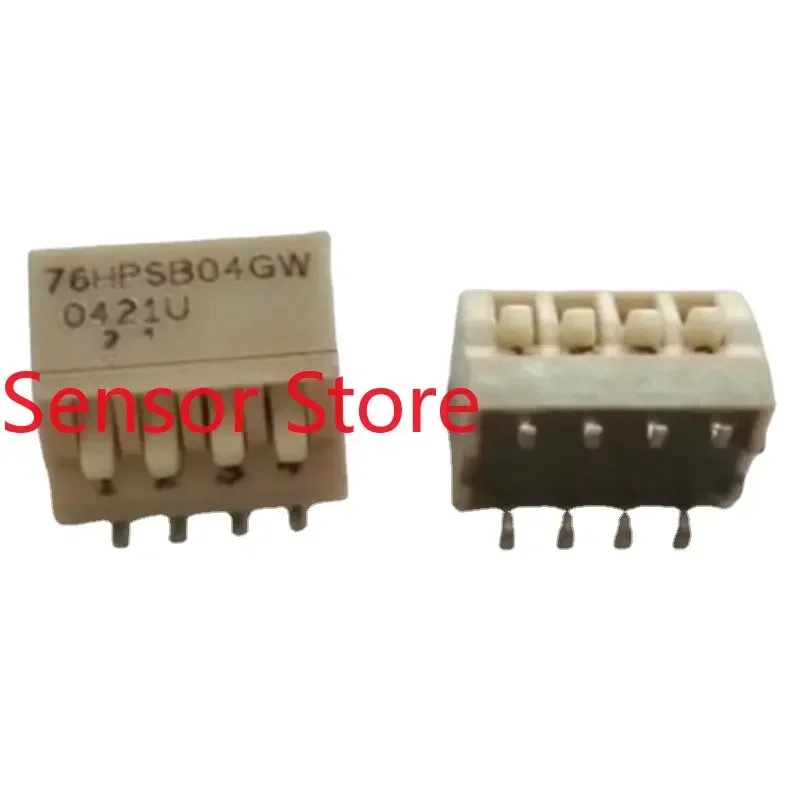 10PCS 4-digit Dial Switch Patch Side Tilt Program  White Machine Body