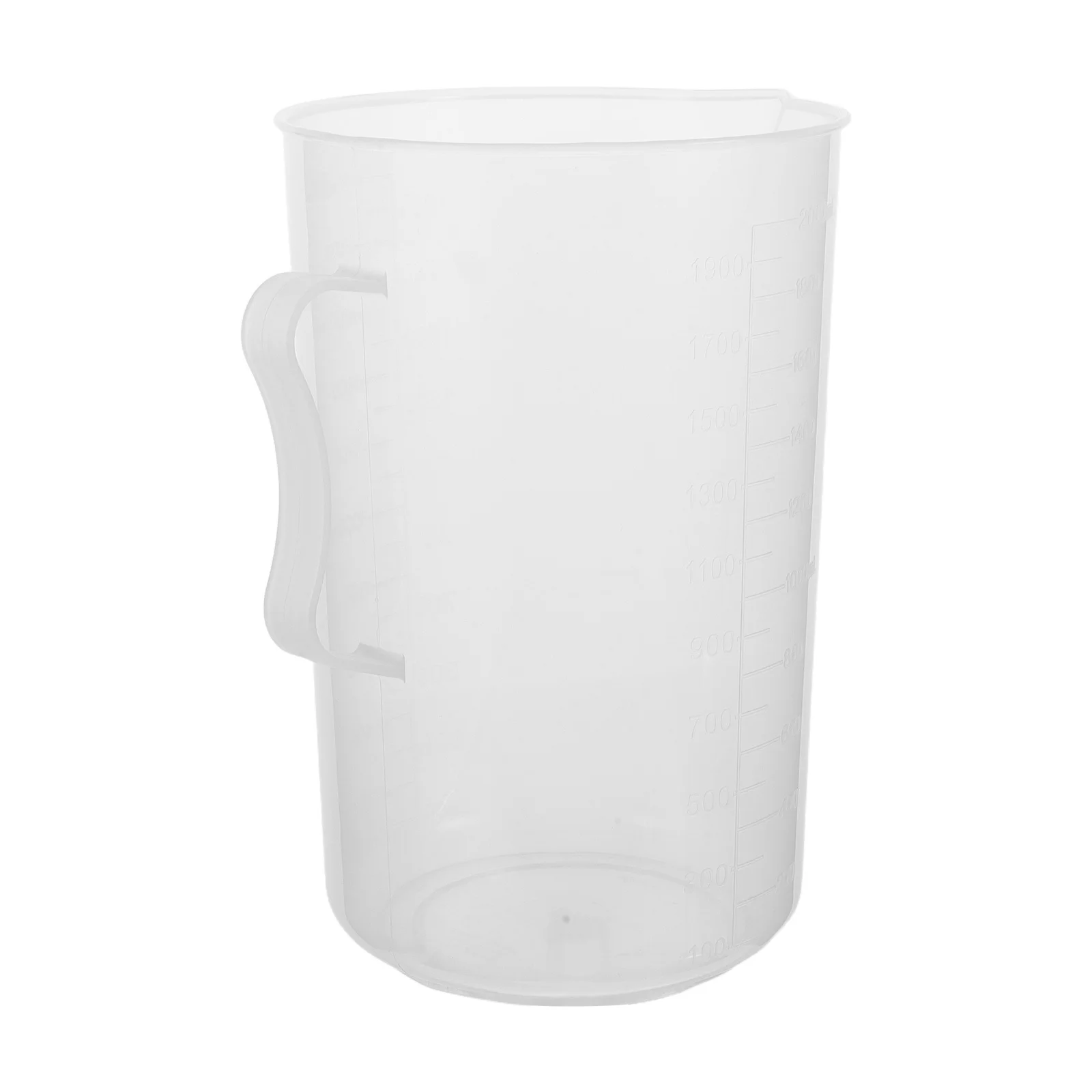 

Oil Measuring Cup 2000ml Clear Plastic Large Capacity for Automotive Transmission Engine Oil Measurement Liquid Pitcher
