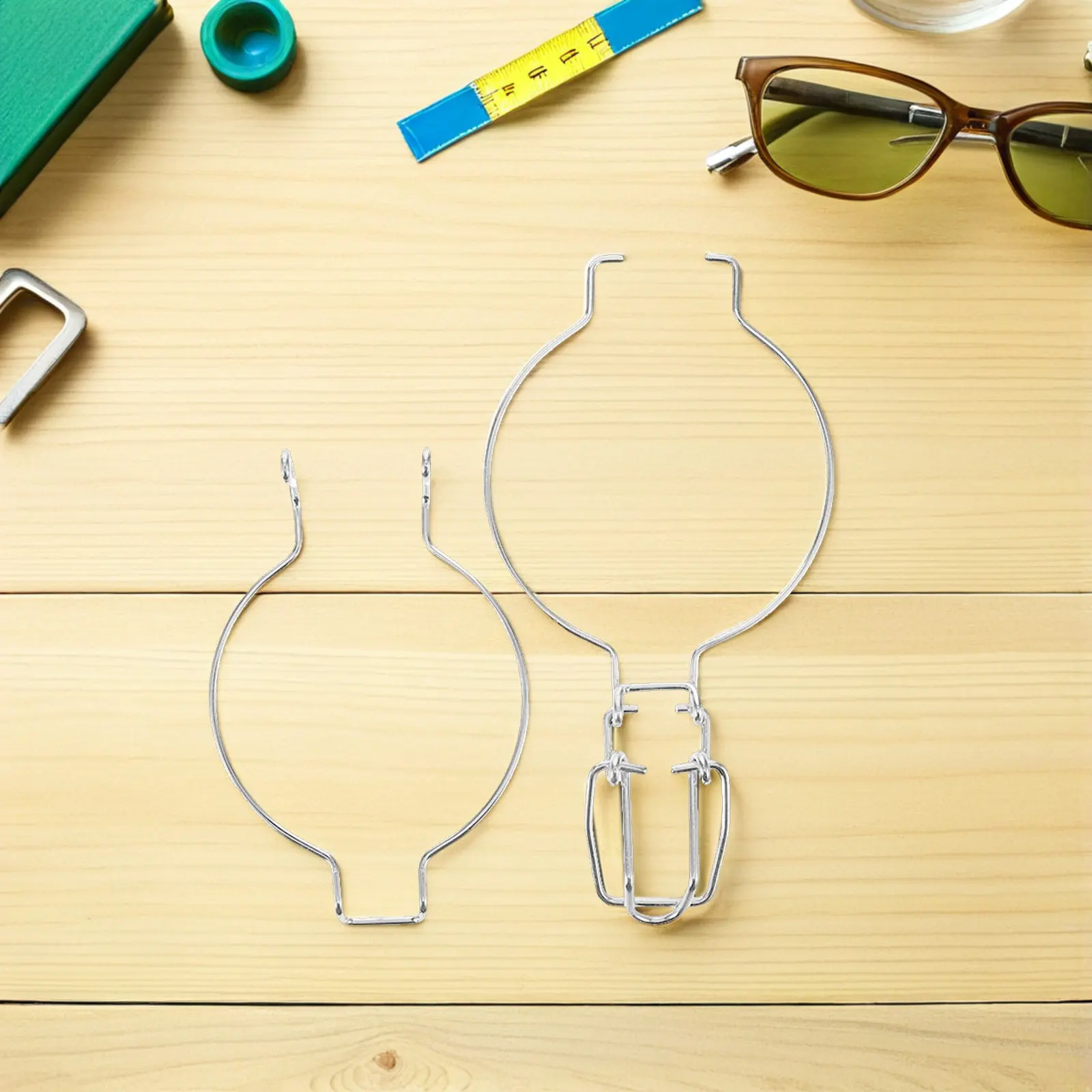 4Pcs Mason Jar Wire Clamp Stainless Steel Spring Clips Tight Seal Wide Mouth Glass Jars Kitchen Storage Canister Buckle
