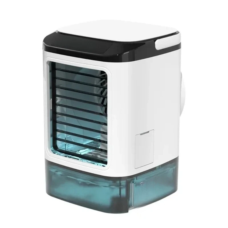 Portable Air Conditioner 3-Speed Small AC Unit Mini Air Cooler 900ML Water Tank Electric  With Humidifier for Bedroom Office