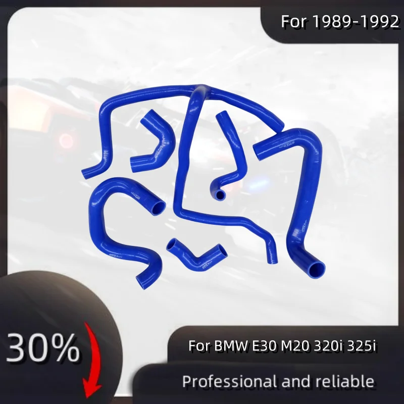 

Silicone Radiator Hose For 1989-1992 BMW E30 M20 320i 325i Pipe Tube 1989 1990 1991 1992
