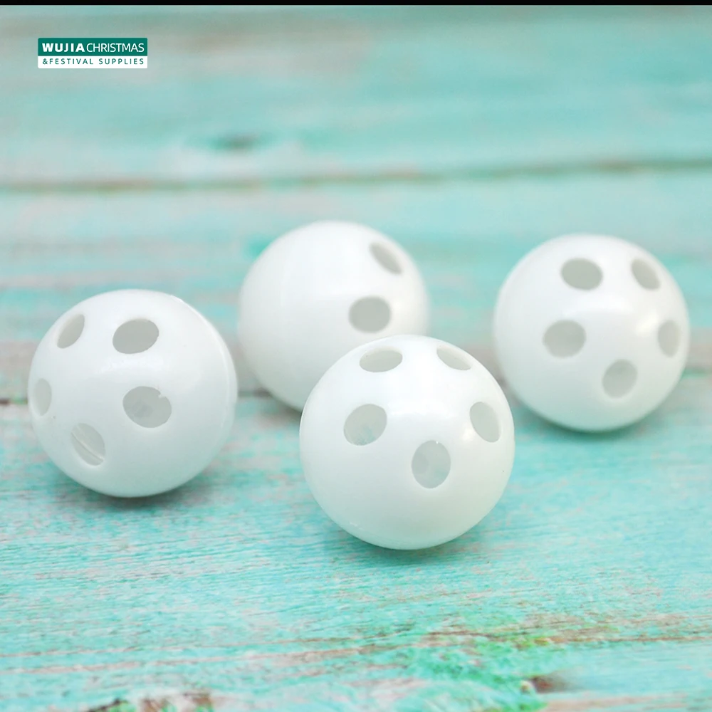 30/50/100pcs Plastic Rattle Bell Balls Noise Generator DIY Sew in Various Squeaker Replace Fix Plush Dog Pet Baby Toys Supplies