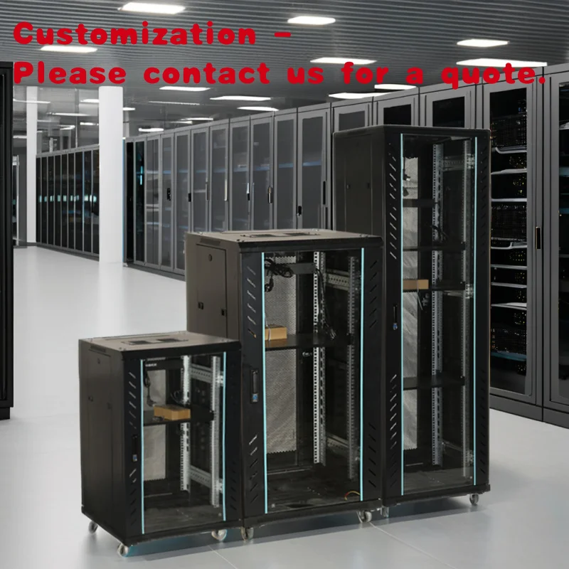 

Настраиваемая стандартная интернет-стойка для видеонаблюдения 19U с глубиной различивания 600–1200 мм, стоячая серверная стойка со стальным креплением 32U Cabi