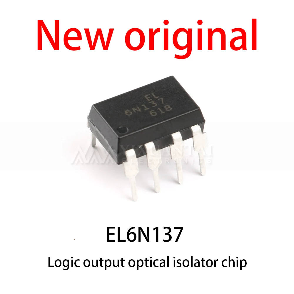 (10-50piece) New original EL6N137 6N137 DIP-8 logic output optical isolator chip in stock ﻿