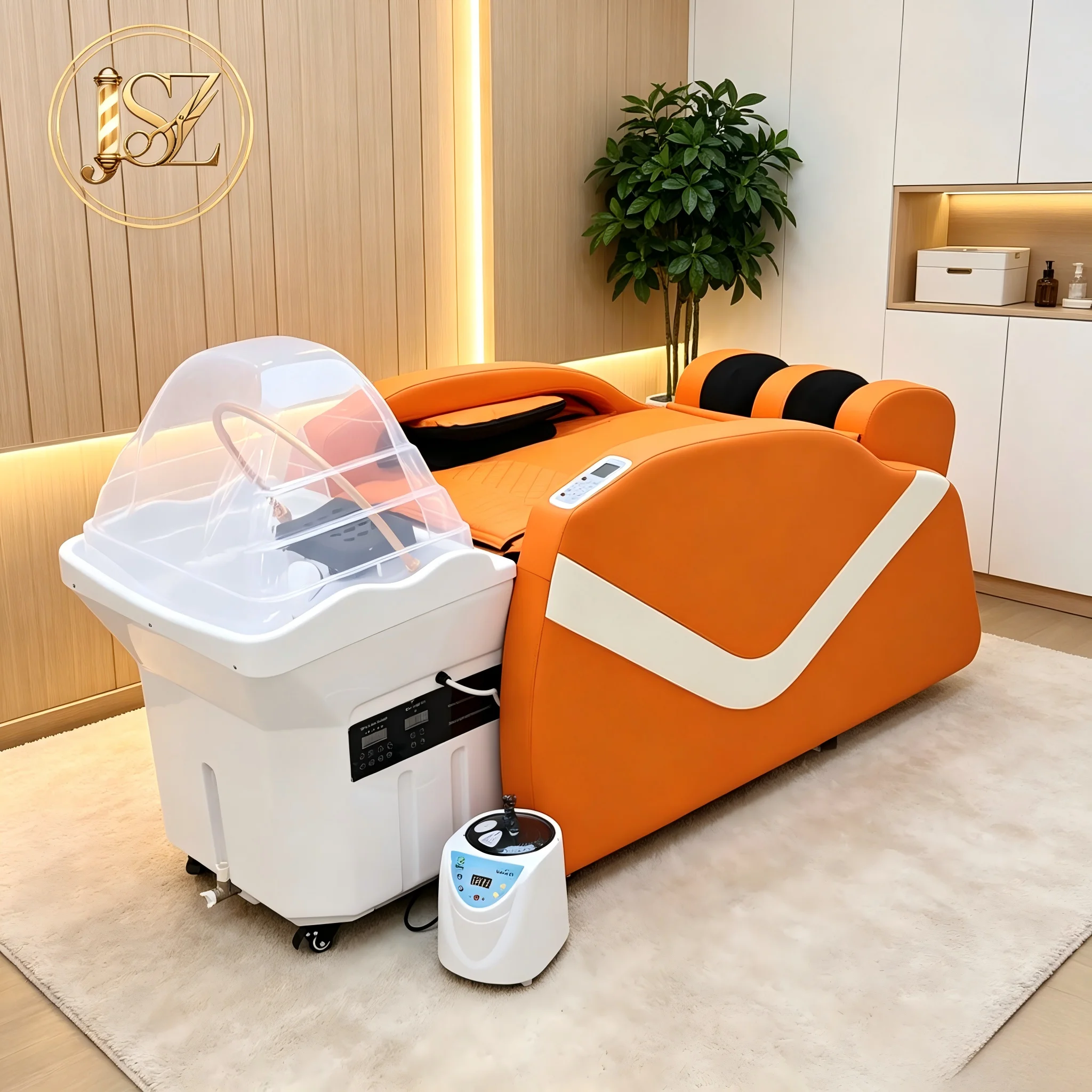 

Electric Massage Shampoo Bed Professional Hair Washing Unit for Barbershop Beauty Salon