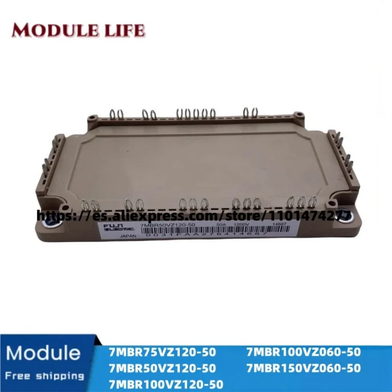 7MBR75VZ120-50 7MBR50VZ120-50 7MBR100VZ120-50 7MBR100VZ060-50 7MBR150VZ060-50 original module