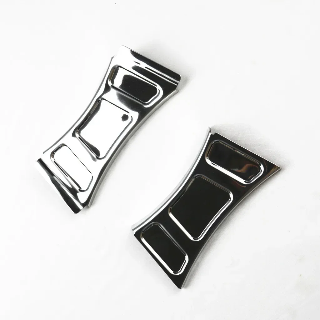 

Chrome Frame Downtube Crossbrace Cover Accent Trim for 99-13 Electra Glides Road Street Kings Trikes