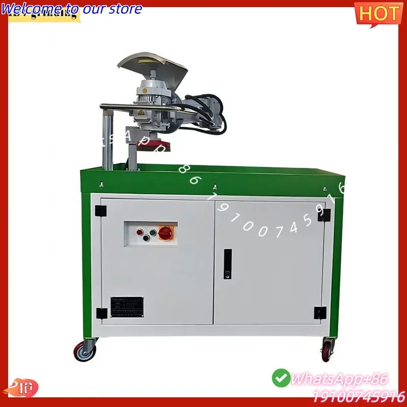 2026Hot Sheet Metal Deburring Swing Arm Bushing Edge Sanding Machine Manual Deburring Machine