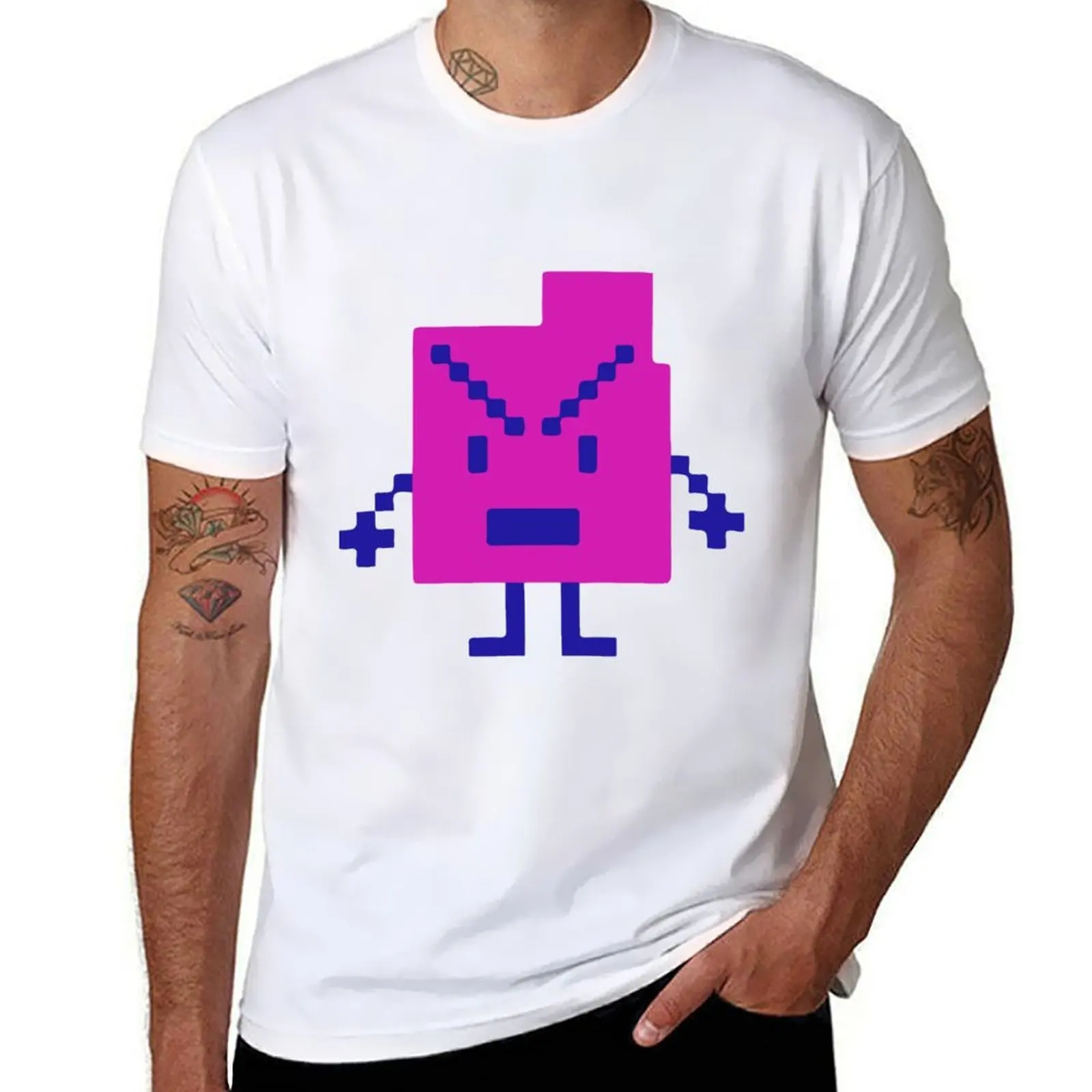 Aqua Teen Hunger Force Mooninites(2) T-Shirt cotton t shirt man t shirts for man cotton funny T-Shirt
