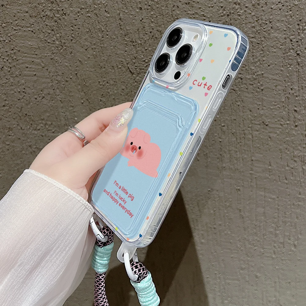 Snot Piggy casing ponsel silikon untuk iPhone, casing ponsel silikon 16 Pro Max, casing penutup lunak lucu untuk iPhone 13 15 11 14 12 Pro Max X XS XR 7 8 2020 Plus SE