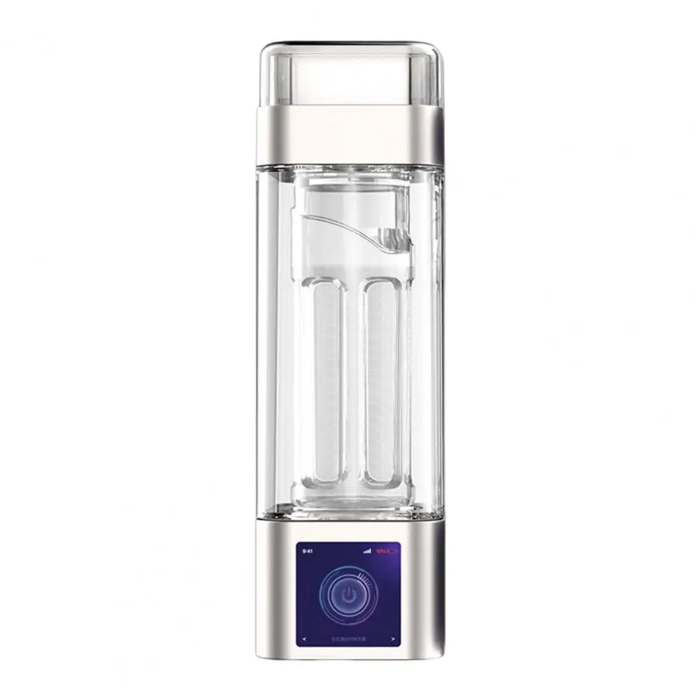 

Long Battery Life Hydrogen Water Bottle Portable Hydrogen Water Bottle with Electrolysis Technology for Office for Convenience