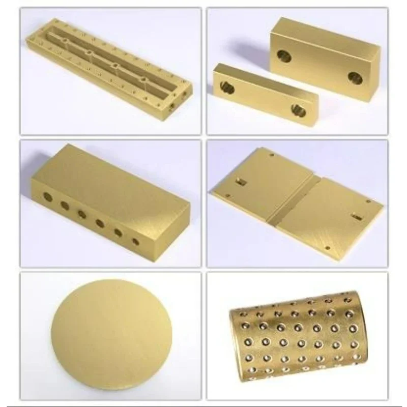 C27400 CuZn40 Brass Sheet Plate 0.8-1.5mm Thick, CNC Machining Mill Stock for Model Frame Mould DIY Craft 10x10-300x300mm