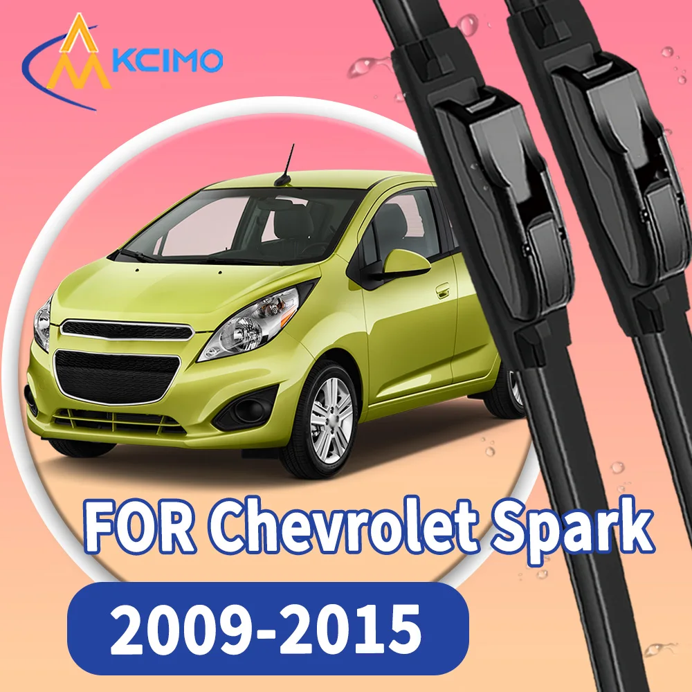 

High Quality 2pcs Windscreen Car Rain Brush Front Windshield Auto Wipers Perfect Fit for Chevrolet Spark M300 2009–2015