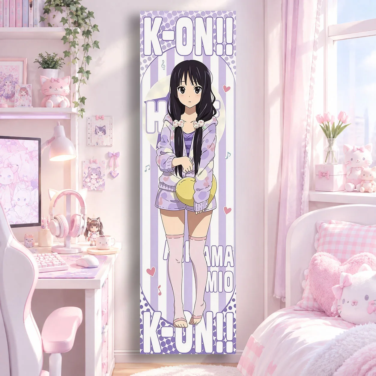 Music Band Girl Group Tapestry Moe Kawaii Girls Long Tapestry Party Bedroom House Living Room Decor Room Necessaires Stuff