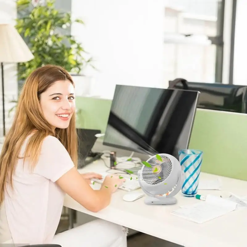 Mini ventilateur de bureau aste de type C, léger et silencieux, améliore le flux d'air de la pièce, table de chevet, chambre à coucher