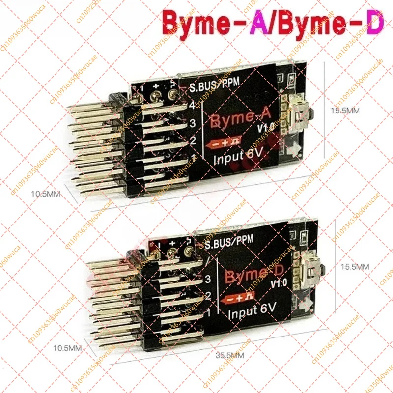 for Radiolink AD Flight Controller Byme-A Byme-D, Gyro Self-Stabilization for 3D Fixed Wing RC Airplane & 4CH Trainer