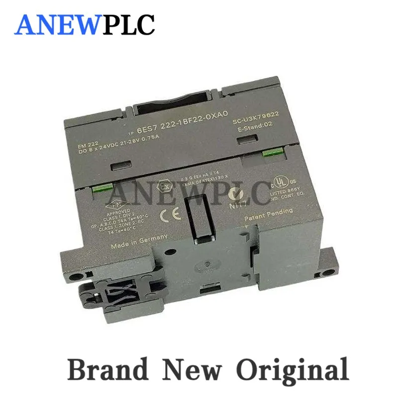 Novo original para siemens simatic S7-200 6es7222-1bf22-0xa0 6es7 222-1bf22-0xa0 módulo plc