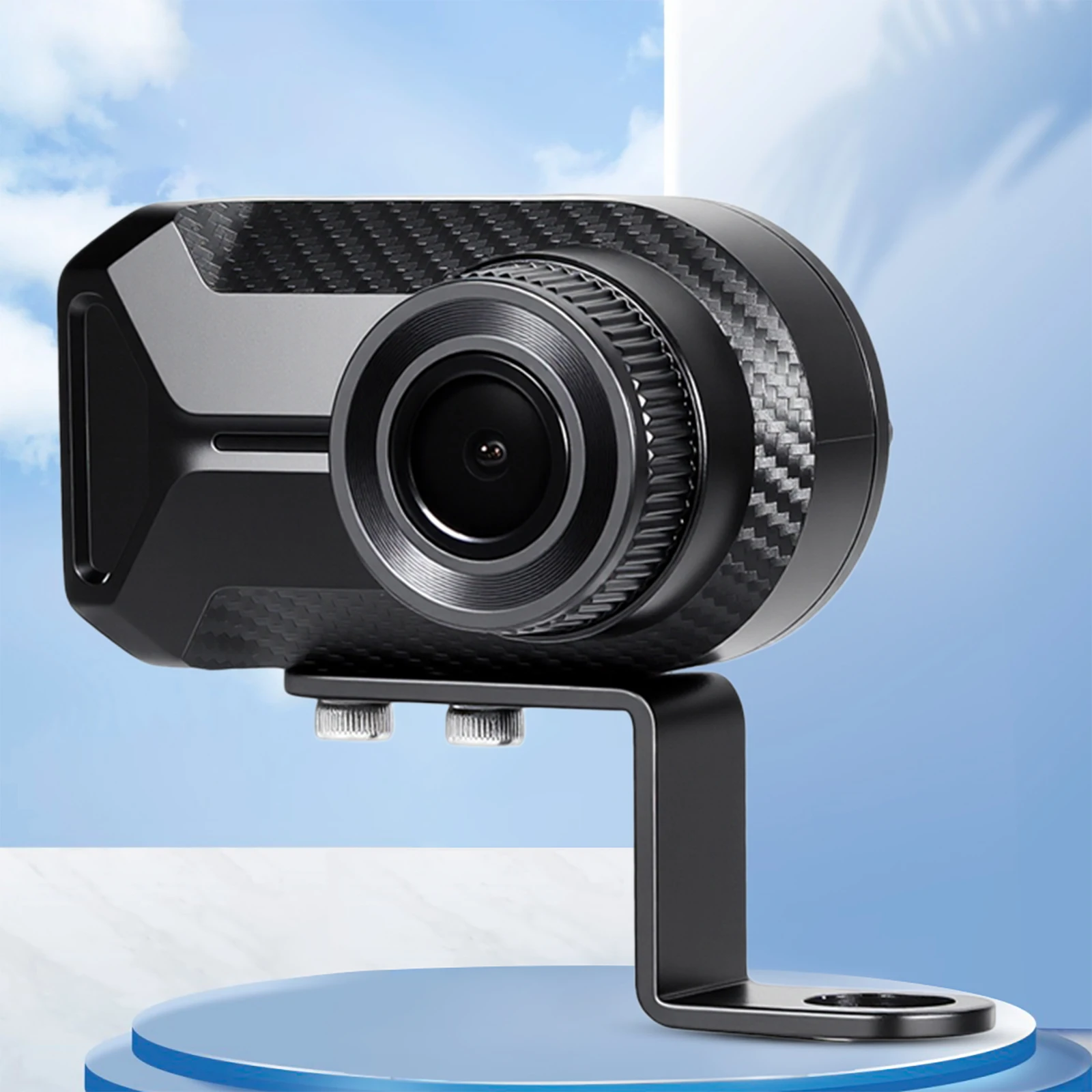 

2K HD WiFi Motorcycle Camera IP67 Waterproof Motorcycle Dash Cam 130 Degree Wide Angle Motorcycle Driving Dash Cam DVR Camcorder