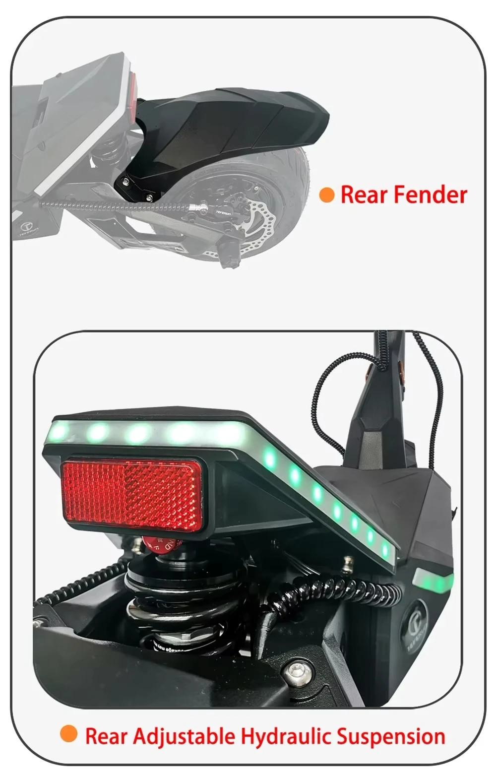 2025 Electric Scooter Parts New Original Accessories-Saddle and Lights Ask Seller for Details