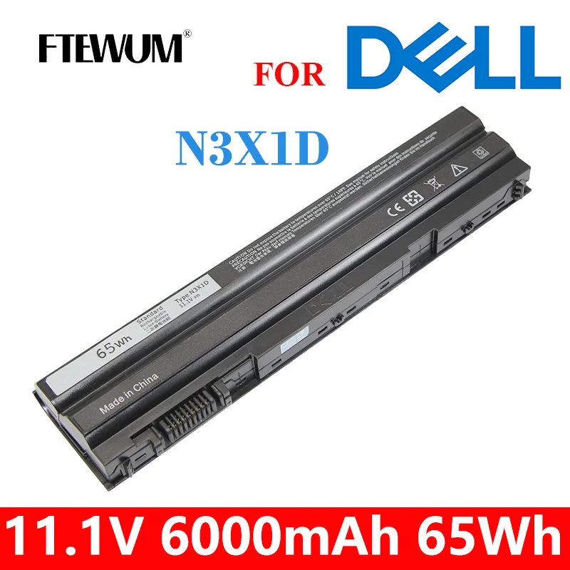 

65Wh N3X1D 11.1V 6Cells Laptop Battery for DELL Latitude E5420 E5430 E5520 E5530 E6420 E6520 E6430 E6440 E6530 E6540 Korea Cell