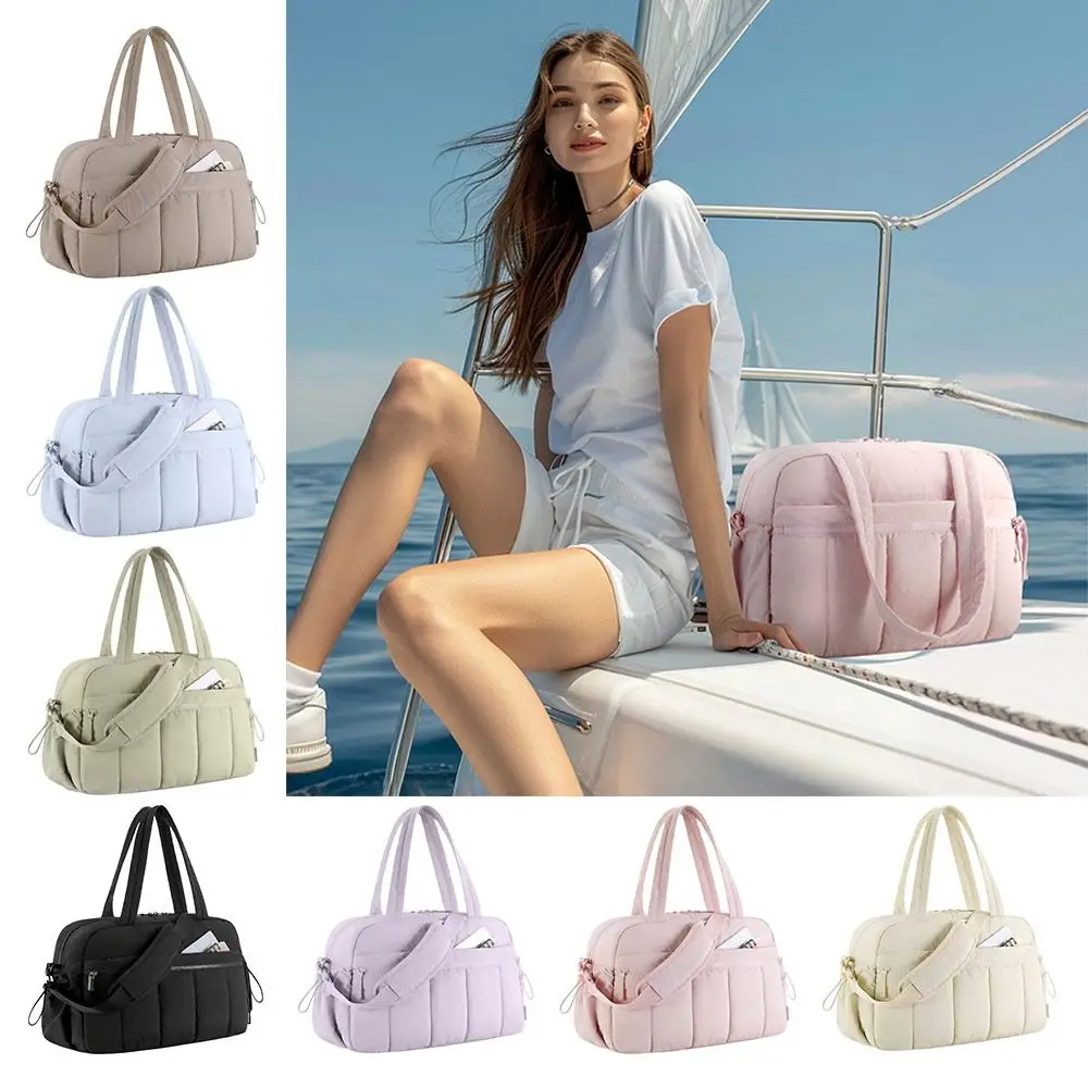 

Нейлоновая спортивная сумка Cloud Fitness с разделением на сухое и влажное отделение, большая вместимость, для йоги и спортзала, водонепроницаемая, легкая, для хранения спортивного инвентаря