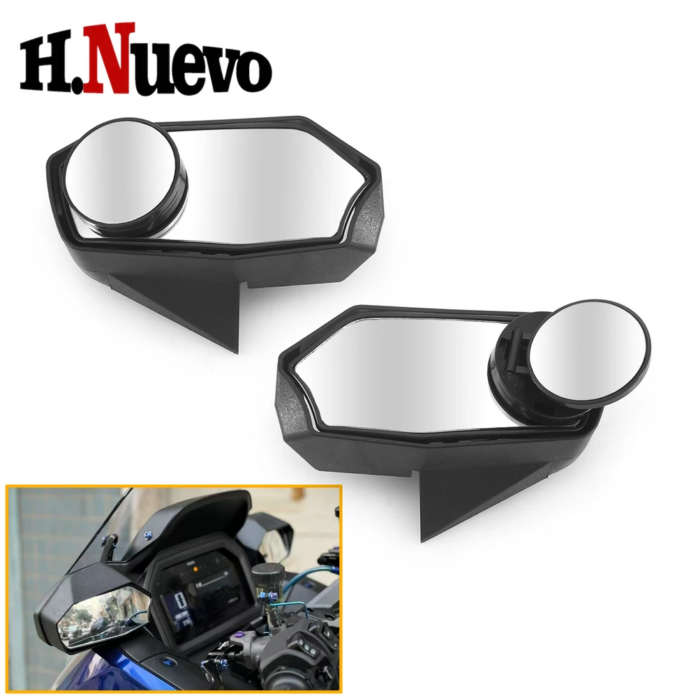 Motorcycle Accessories Compaitible With YAMAHA XMAX 300 2025 2026 Rear View Mirrors Integrated Convex Side Mirror