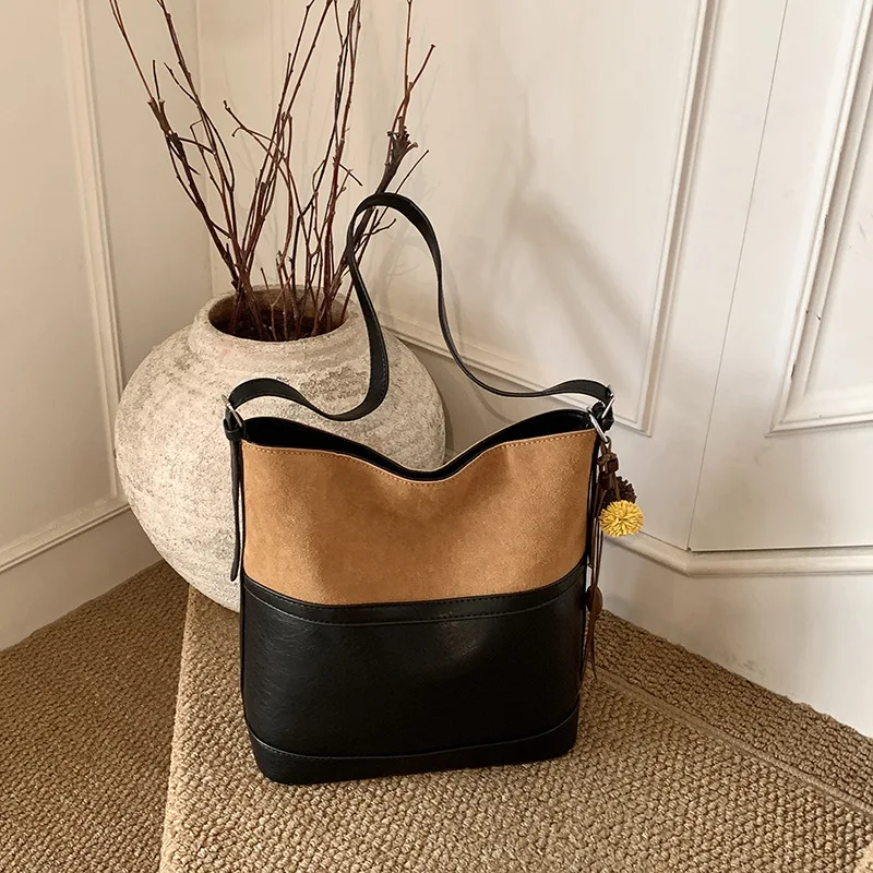 حقيبة كتف نسائية كلاسيكية جديدة لعام 2025، حقيبة كروس متعددة الاتجاهات من الجلد الطبيعي بسعة كبيرة، محفظة عمل أنيقة كلاسيكية #3