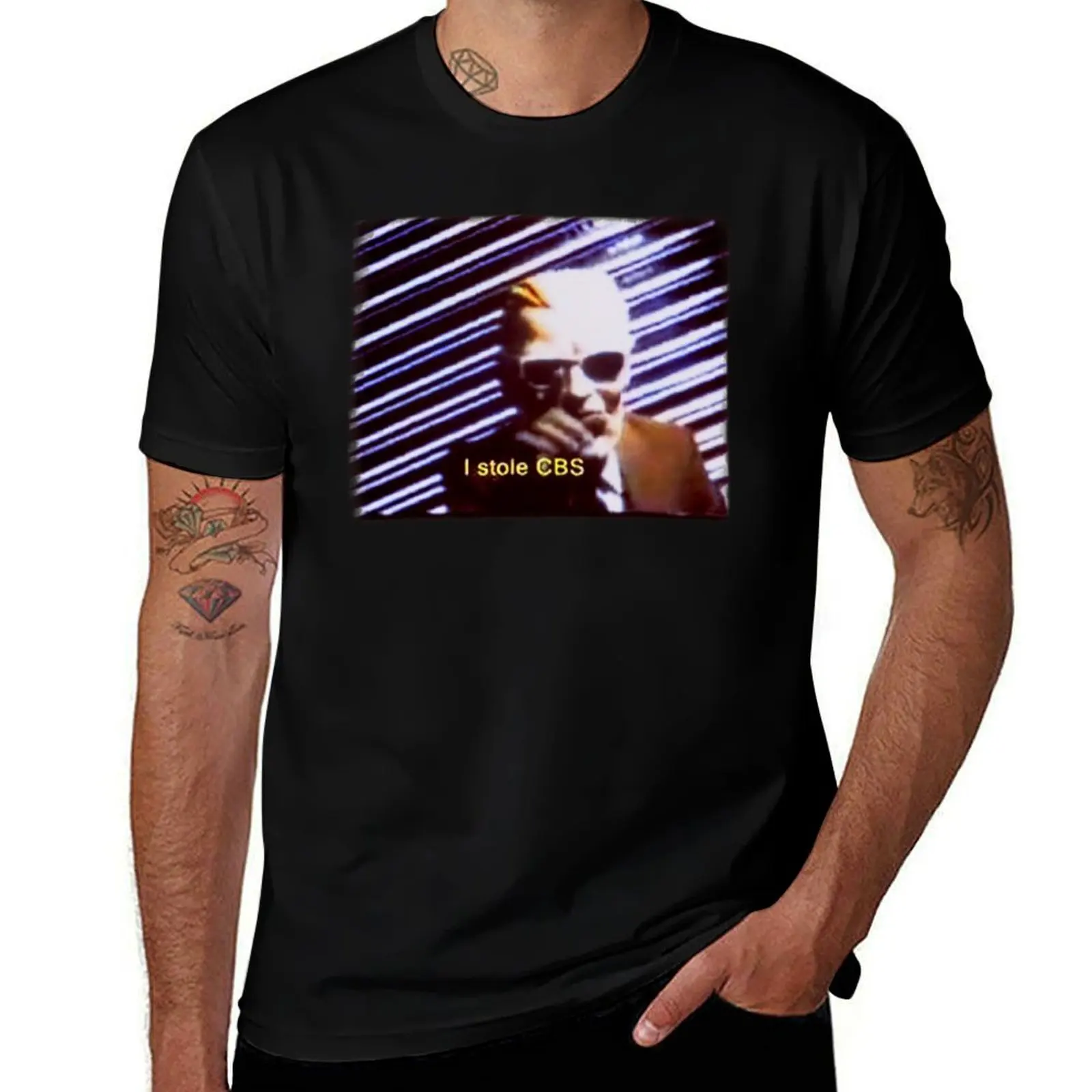 

Max Headroom Incident T-Shirt Man t-shirt tops clothes luxury t-shirt mens t shirts