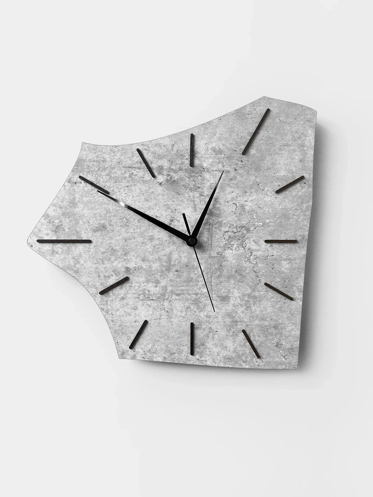 Nordic Polygonal Creative Wall Clock, Living Room, Home Fashionable and Minimalist Clock