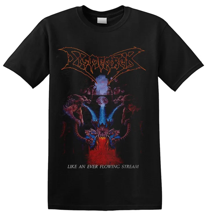 DISMEMBER - 'Like An Ever Flowing Stream' T-Shirt  Tees High Quality 100%Cotton Short Sleeve