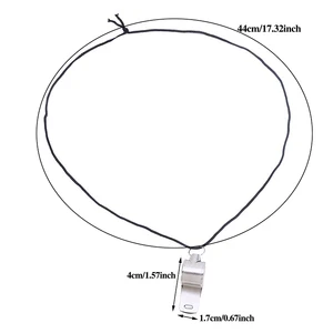 Edelstahlpfeifen, Sport -Schiedsrichter, Rugby, Metallseil, Partytraining, Fußball, Fußball, Basketball, Cheerleading -Tool, 1 PC, 5 PCs, 10pcs 8 Hauptverkaufsrugby -Schiedsrichter - №8
