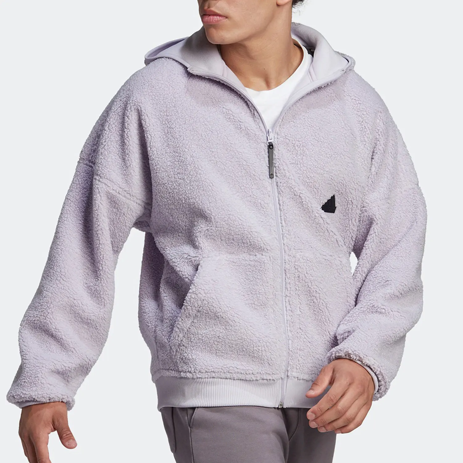 سترة أديداس للتدريب على اللياقة البدنية الدافئة الجديدة الموسمية للرجال HN1946 #3