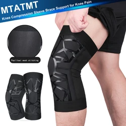 MTATMT-rodillera de compresión para hombre y mujer, soporte de rodilla para correr, entrenamiento, gimnasio, senderismo, deportes, 1 piezas