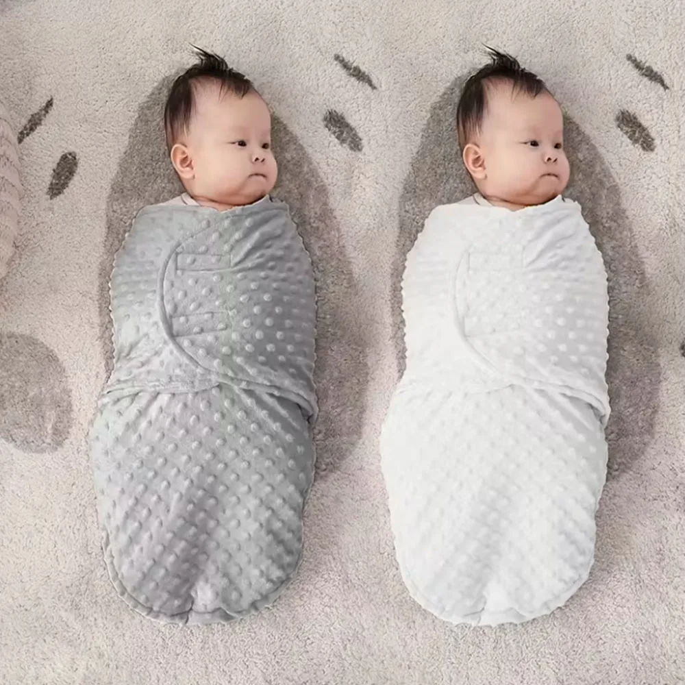 Newborn Baby Blanket, Baby Swaddle, Autumn And Winter Swaddle, Newborn Cartoon Blanket, Suitable for 0-6 Months