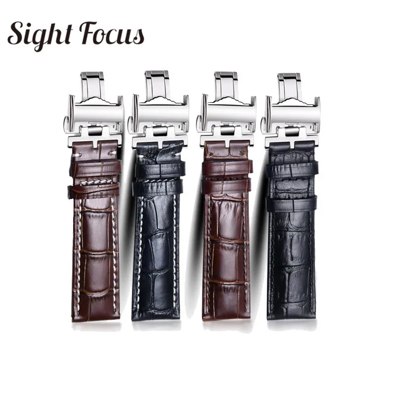 19 20 21mm Genuine Calfskin Watchband for Longines Master L2 L4 L2.755.4.78.3/L2.518.5.77.7 Cowhide Leather Watch Strap Bracelet