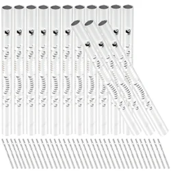 50 Pcs Aluminum Wind Chimes Child Childrens Toys Silver Decor Metal Bell Accessories