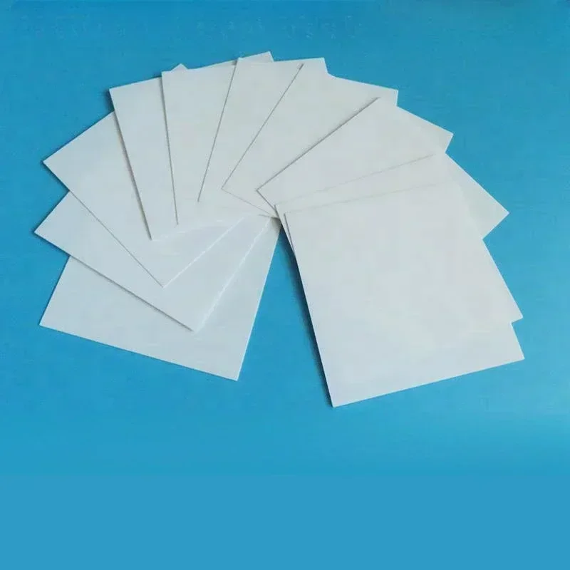 

Customized high-temperature resistant alumina ceramic sheet 114x114/138/165mm insulated 5G heat sink ceramic substrate