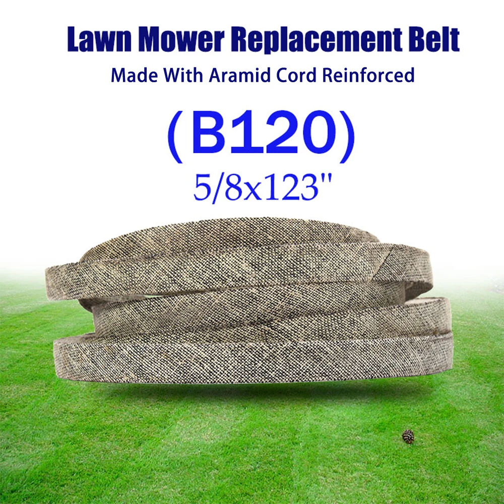 

Heavy Duty Aramid Cord V Belt B120 Primary Drive Belt For Commercial Stand On Mower Garden Machinery 539117245