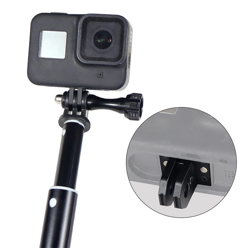 For Gopro 13 Accessories Metal CNC Mount Fold Suction Magnet Fixed replace Alloy Buckle 1/4\