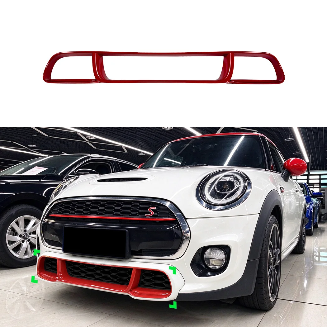 FOR Mini Cooper F55, F56, F57, 2014-2021 JCW modified GP models Front lip Bumper lower lip diffuser Spoiler accessories