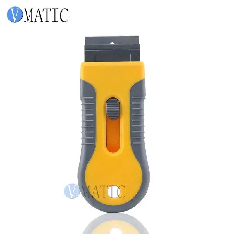 ‌Professional 5-in-1 Ceramic Scraper Kit | Carbon Steel Blade for Window Tint/Oven Paint Removal | Auto Glass Glue Cleaner Tool