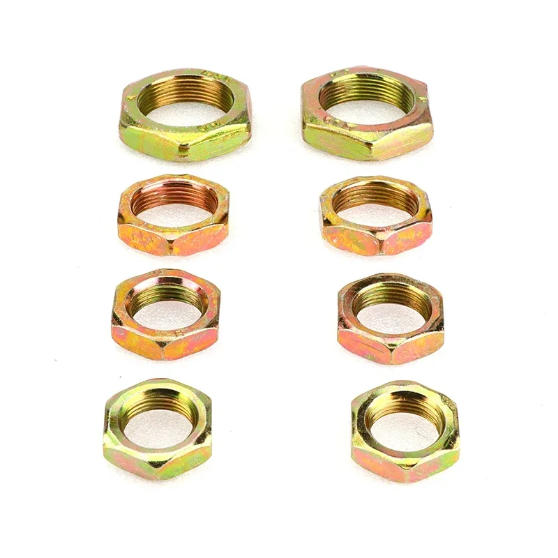 ATV Rear Axle 2 Pieces M20/M22/M26 Hex Nut Fixing for 50cc-300cc ATV Kart Off-Road Vehicle Quad Bike Rear Axle Accessories