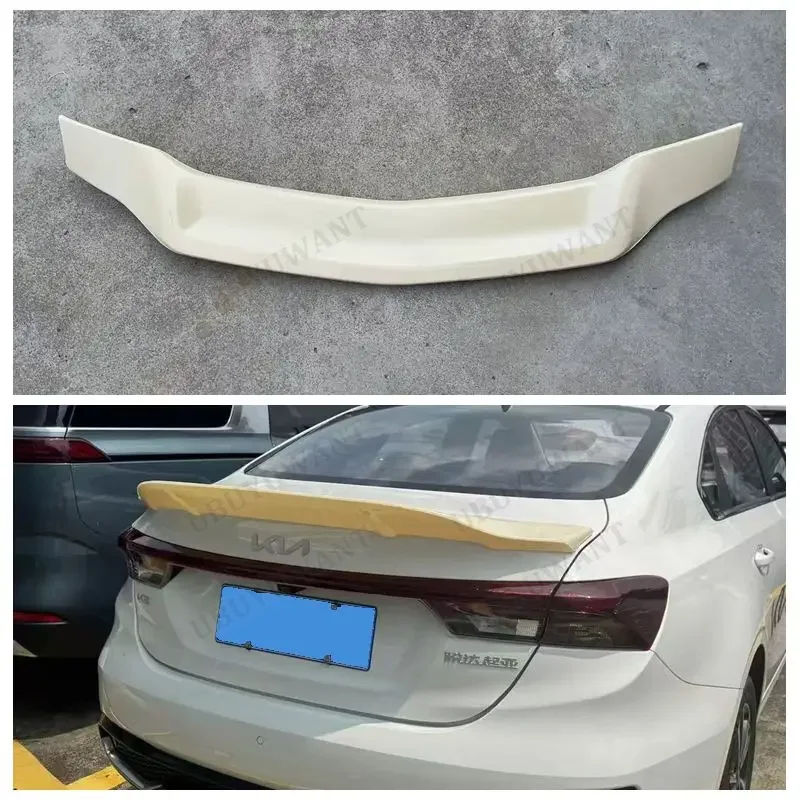 For Kia K3 Cerato Forte Sport GT Trunk Spoiler Roof Lip Kit Car Rear Spoiler Wing Exterior Kit  2019+