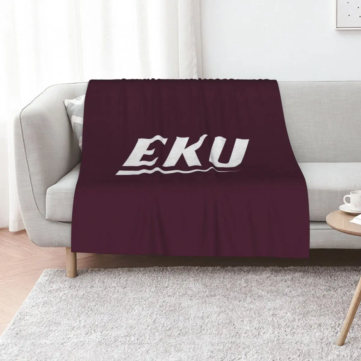 

Eastern Kentucky Colonels Throw Blanket Blankets For Baby Soft Single Plush Blankets